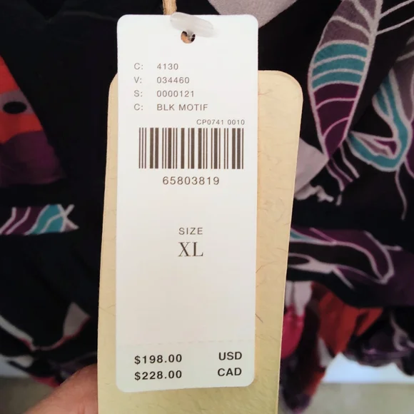 ANTHROPOLOGIE LET ME BE Floral Midi Dress XL - Picture 8 of 12